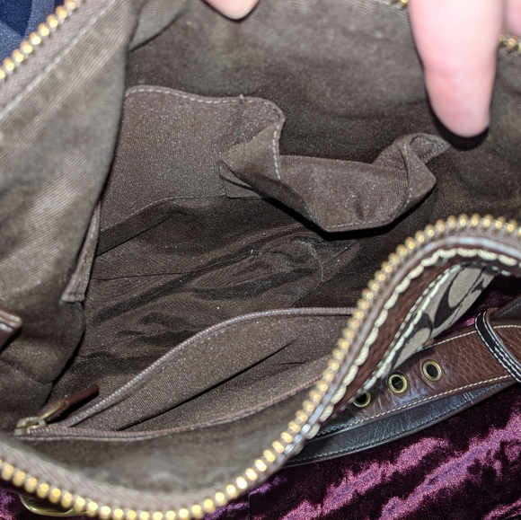 Coach brown small bag - Picture 2 of 6